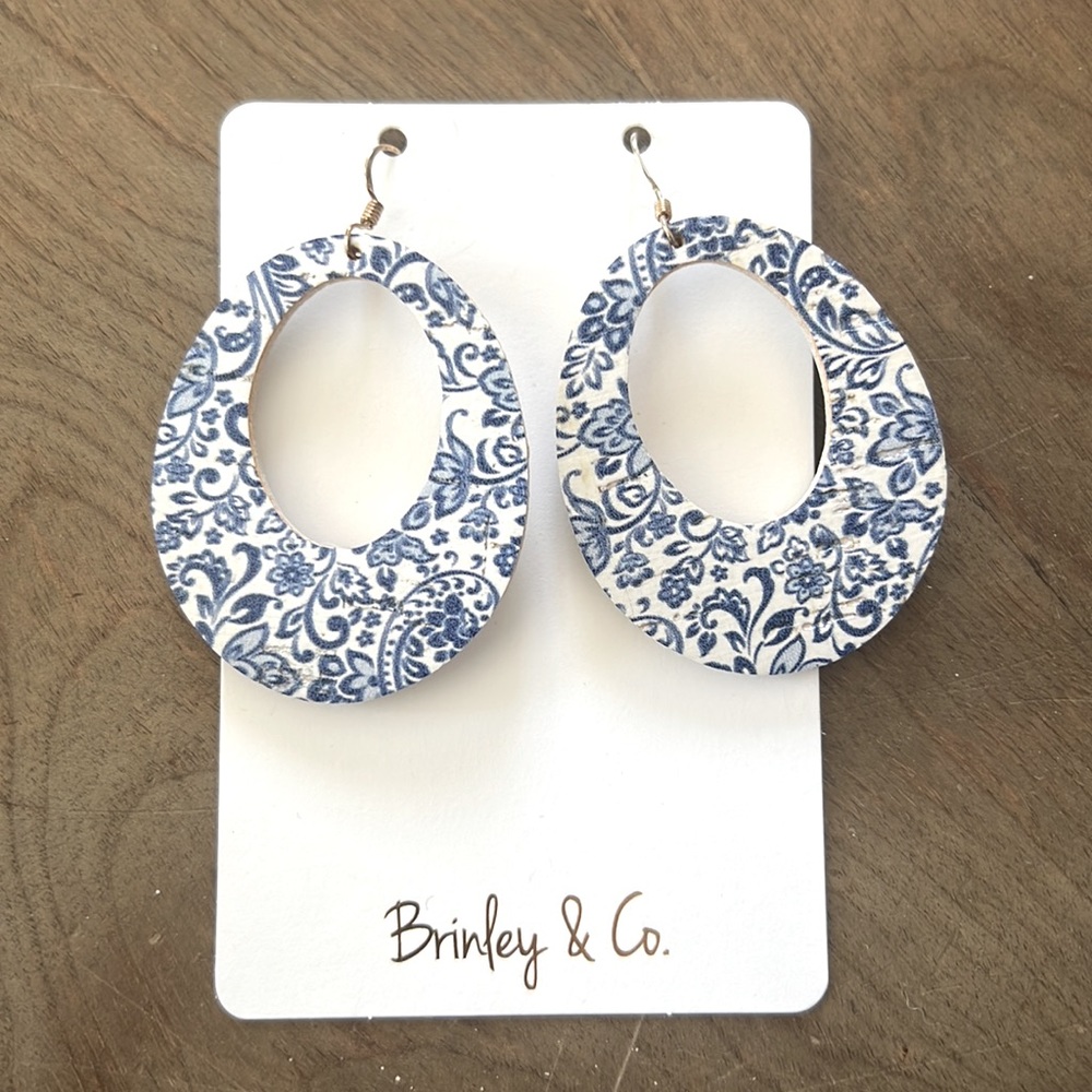 Bromley &Co. leather Earrings